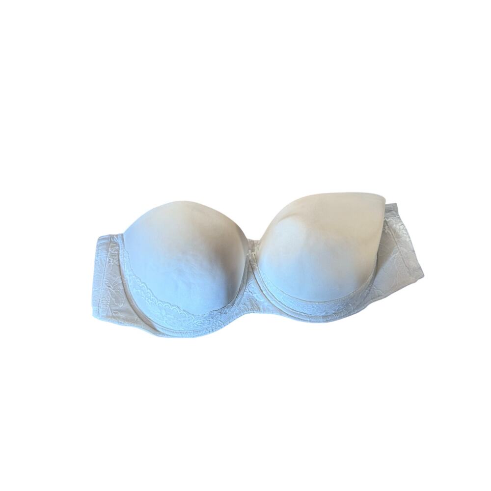 Strapless Molded Cup Bra - White